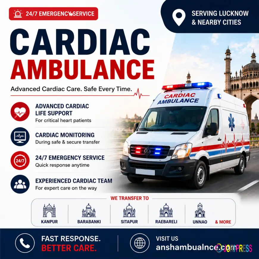 Cardiac Ambulance in Lucknow