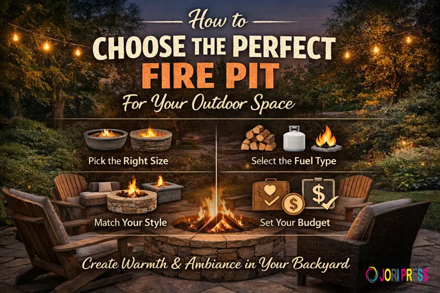 How to Choose the Perfect Fire Pits for Your Outdoor Space