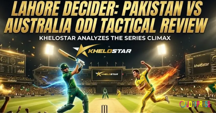 Khelostar Evaluates Pakistan vs Australia ODI Finale