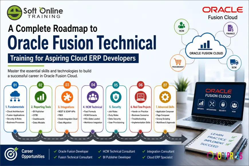 A Complete Roadmap to Oracle Fusion Technical Training for Aspiring Cloud ERP Developers