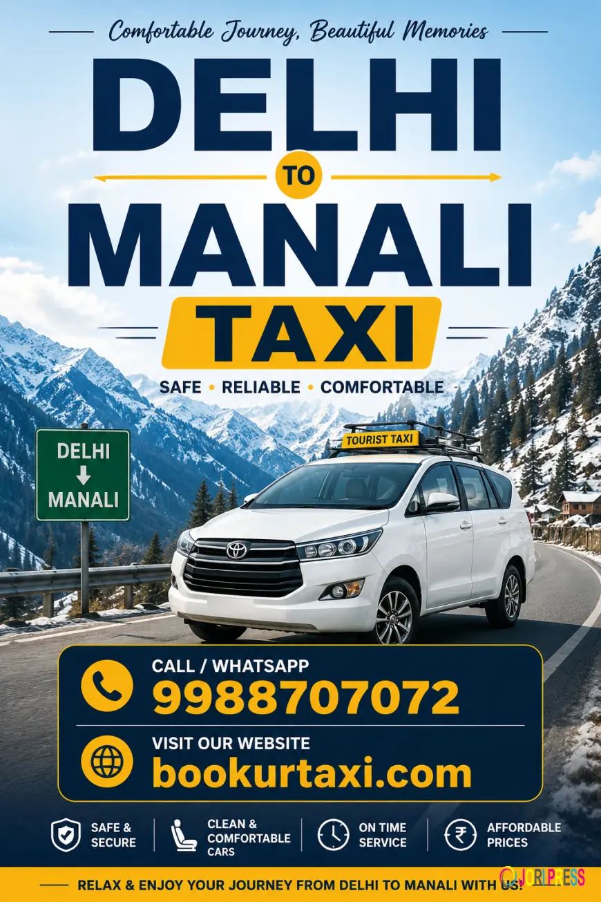 Delhi to Manali Taxi