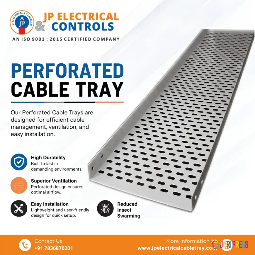 Leading Cable Tray Manufacturer in India: Powering Smart Infrastructure and Industrial Growth