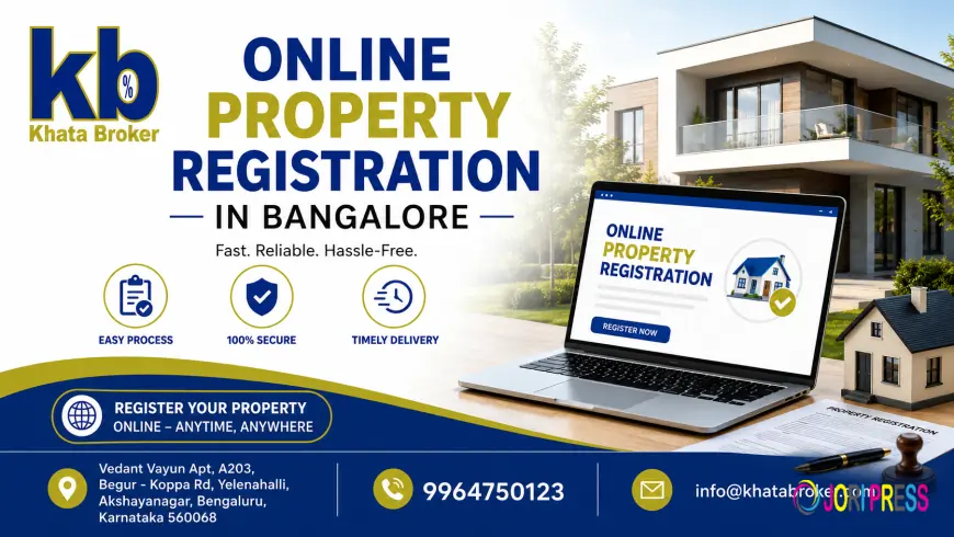 How to Complete Online Property Registration in Bangalore | Khata Broker