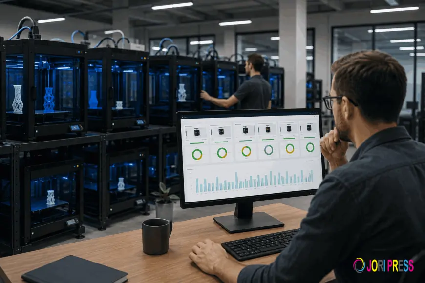 How Print Farm Management Software Increases Printer Utilization Across Enterprise 3D Printing Operations