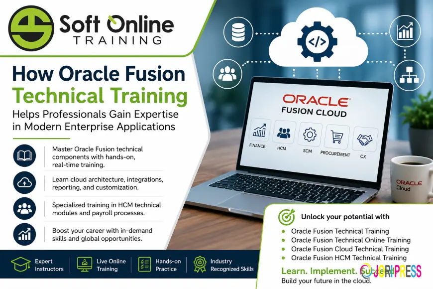 How Oracle Fusion Technical Training Helps Professionals Gain Expertise in Modern Enterprise Applications