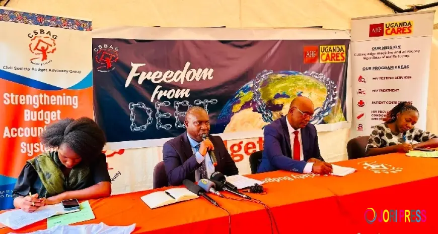 CSBAG Members, AHF Uganda Cares demand for harmonized debt terms in new “Freedom from Debt campaign”