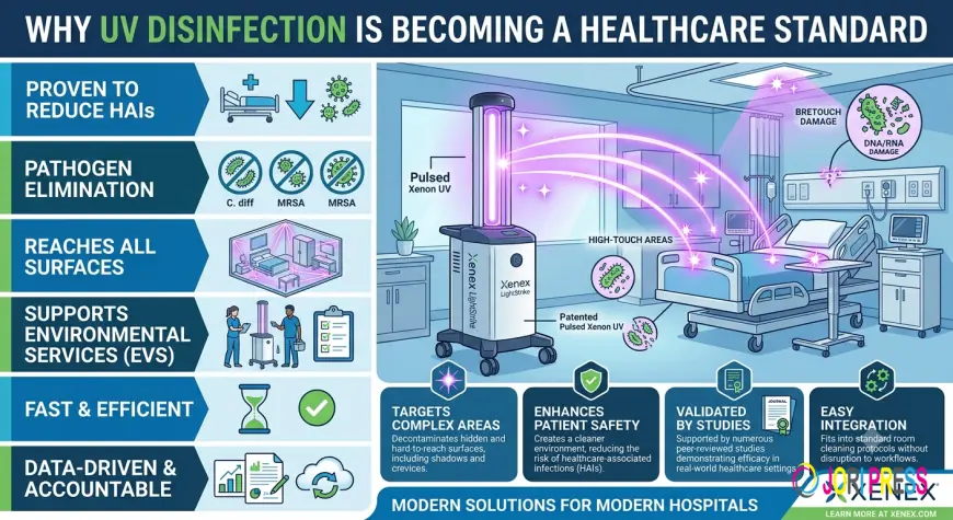 Why UV Disinfection Is Becoming a Healthcare Standard