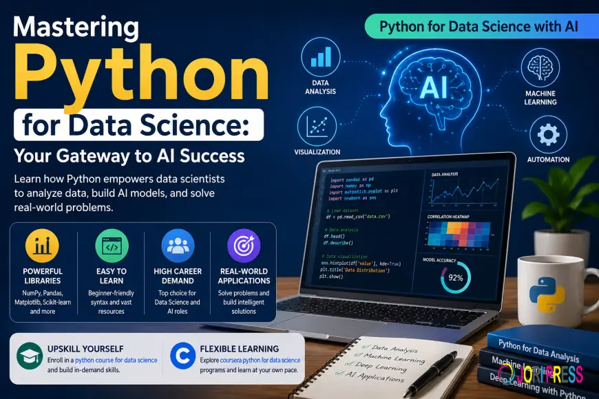 Mastering Python for Data Science: Your Gateway to AI Success