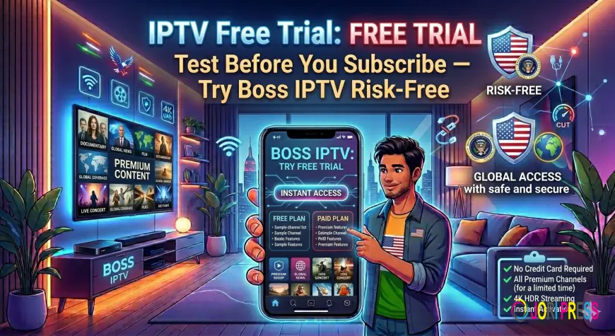 IPTV Free Trial: Test Before You Subscribe — Try Boss IPTV Risk-Free