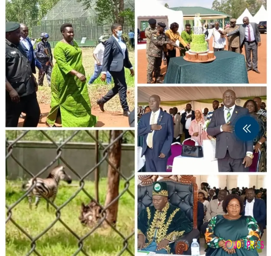 Vice President Alupo opens Mbale Wildlife Education Centre under UWA's new model. 