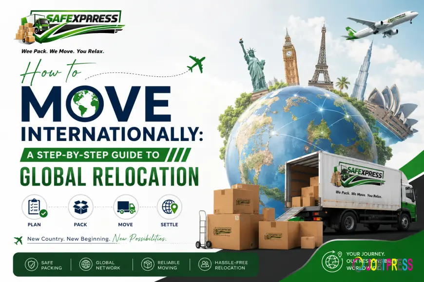 How to Move Internationally: A Step-by-Step Guide to Global Relocation