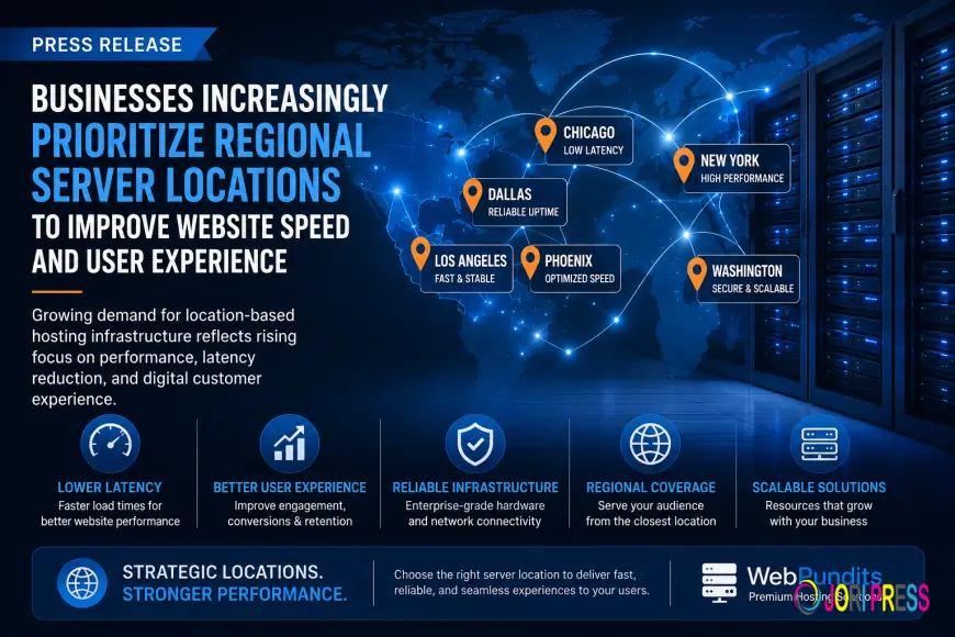 Businesses Increasingly Prioritize Regional Server Locations to Improve Website Speed and User Experience