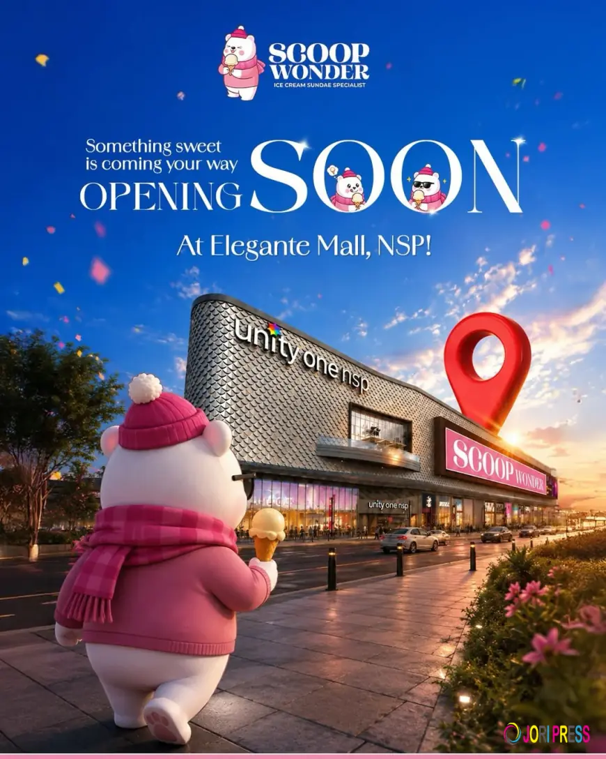 Something Sweet Is Coming Your Way | Scoop Wonder Announces New Outlet Opening Soon at Elegante Mall, NSP