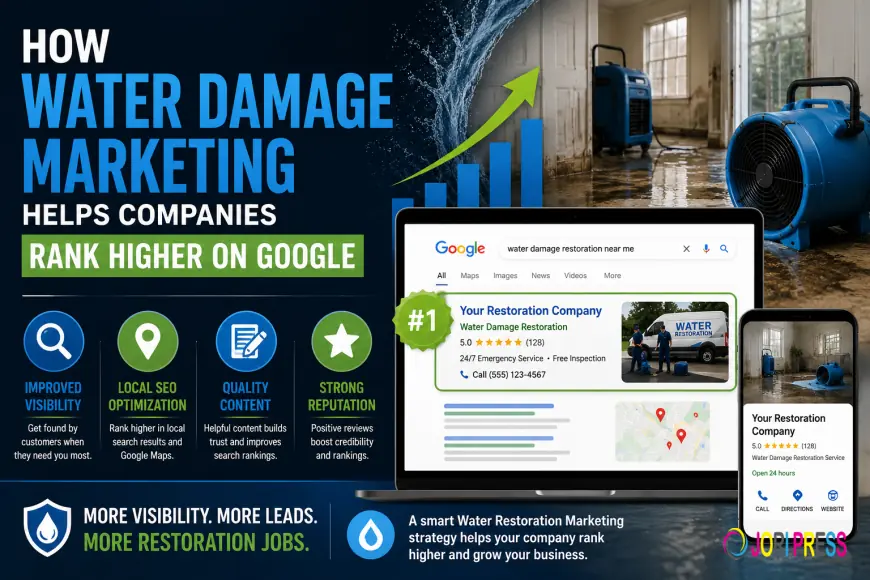 How Water Damage Marketing Helps Companies Rank Higher on Google