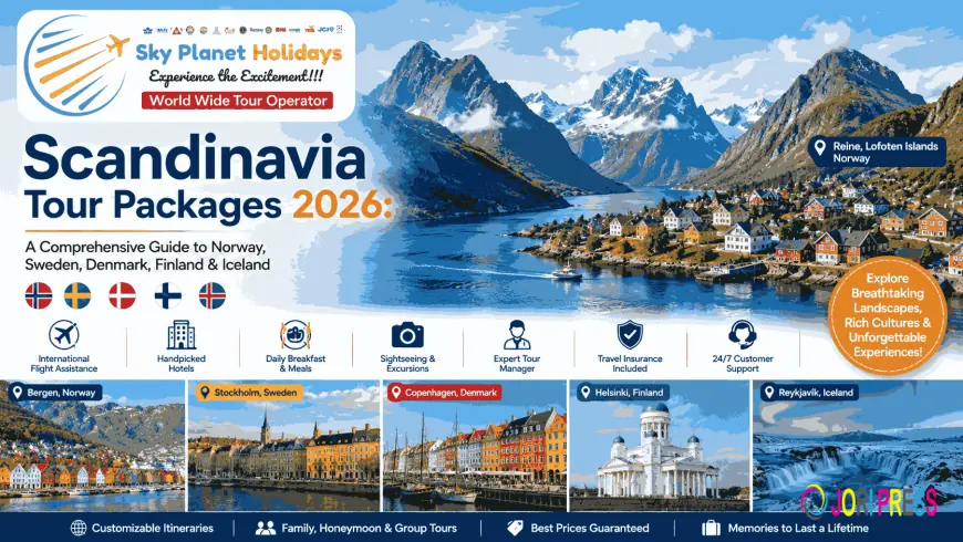 Scandinavia Travel Packages 2026: A Comprehensive Guide to Denmark, Iceland, Sweden, Norway, and Finland