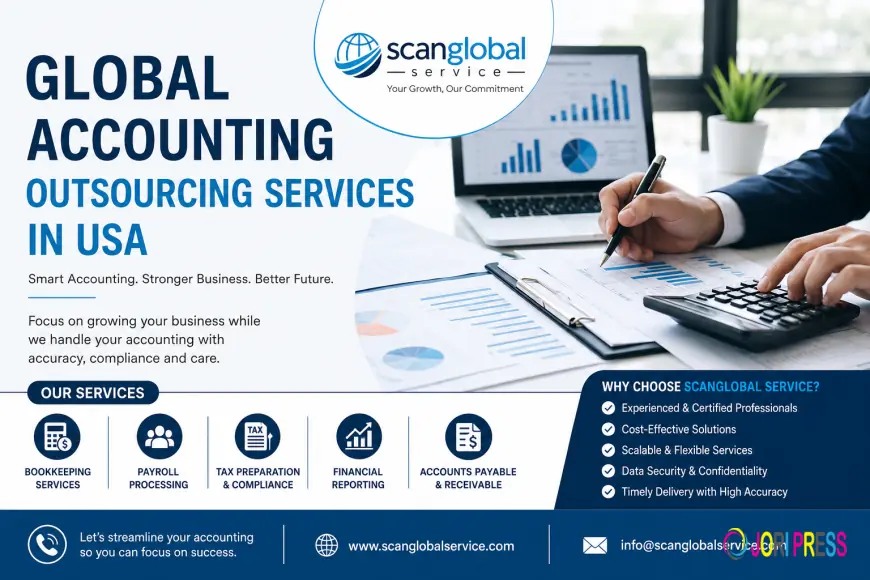 Global Accounting Outsourcing Services in USA: A Smart Solution for Modern Businesses