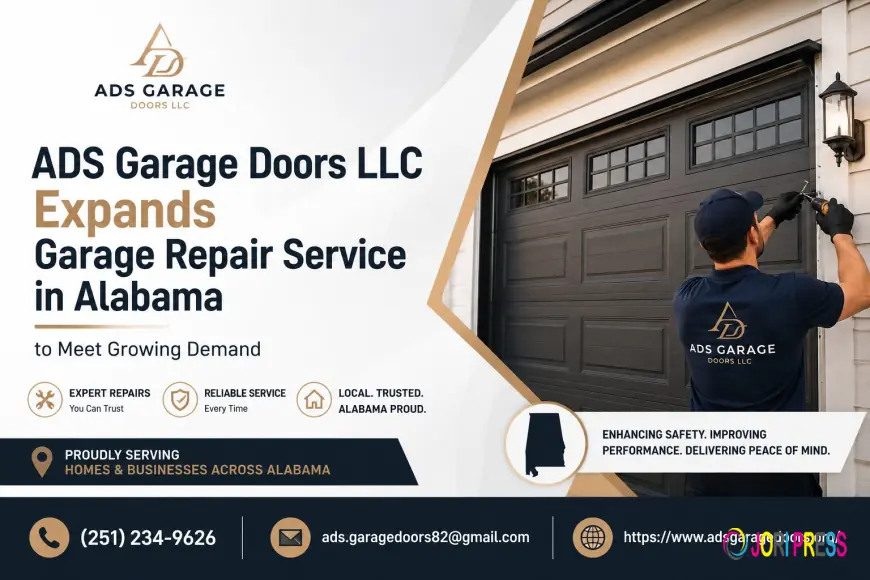 ADS Garage Doors LLC Expands Garage Repair Service in Alabama to Meet Growing Demand