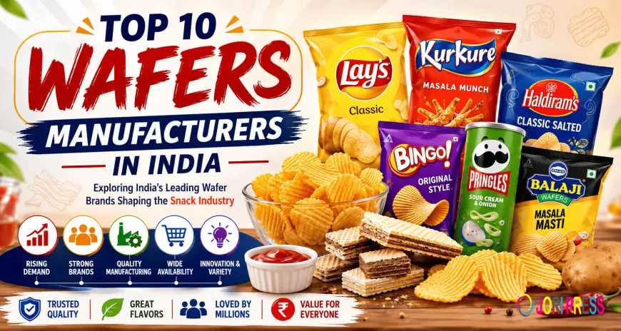 Top 10 Wafers Manufacturers in India | Leading Snack Industry Guide