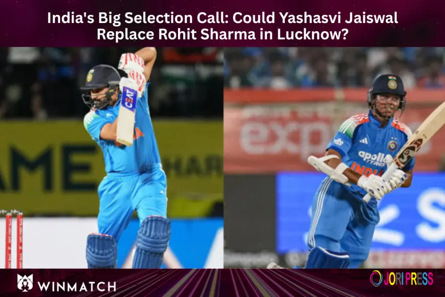 India's Big Selection Call: Could Yashasvi Jaiswal Replace Rohit Sharma in Lucknow?