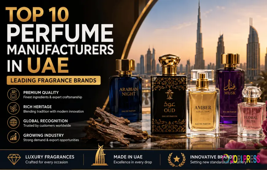 Top 10 Perfume Manufacturers in UAE You Should Know in 2026