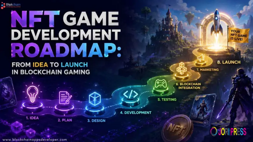 NFT Game Development Roadmap: From Idea to Launch in Blockchain Gaming
