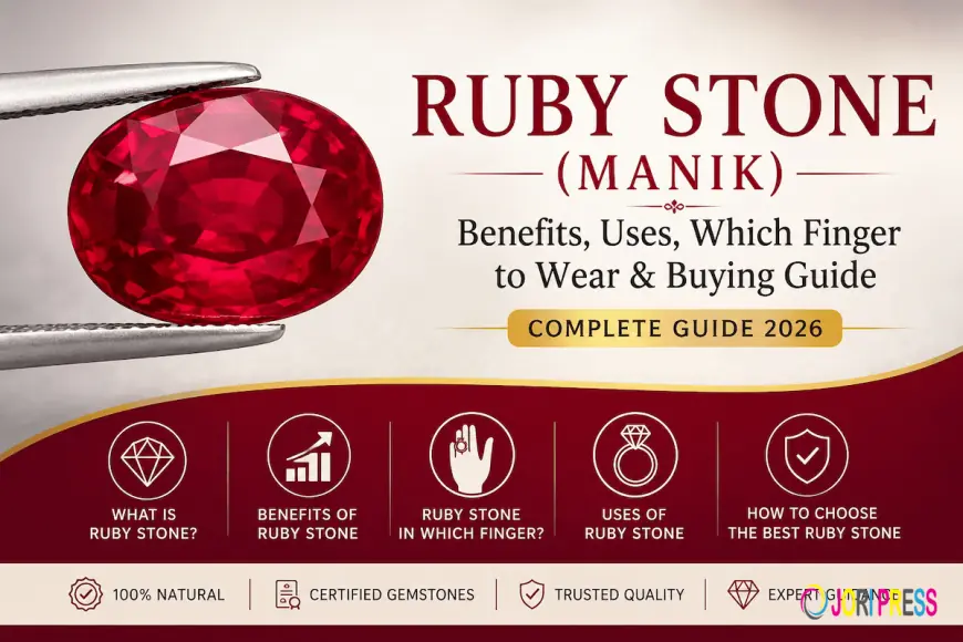 Ruby Stone (Manik): Benefits, Uses, Which Finger to Wear & Complete Buying Guide (2026)