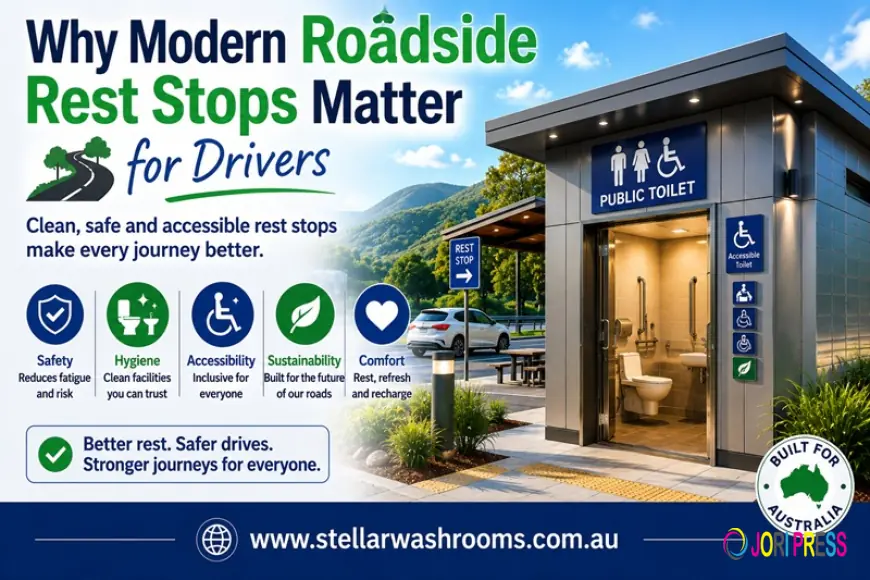 Why Modern Roadside Rest Stops Matter for Drivers