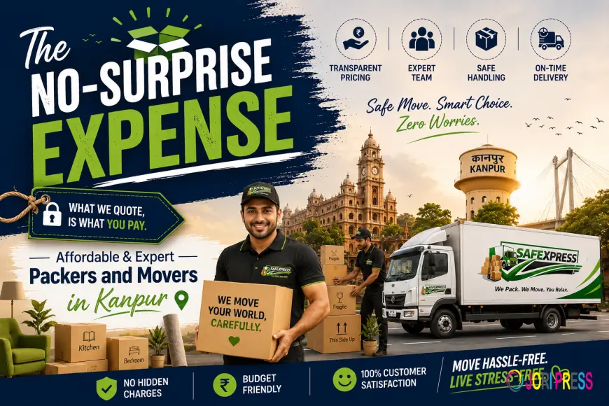 The No-Surprise Expense: Affordable & Expert Packers and Movers in Kanpur