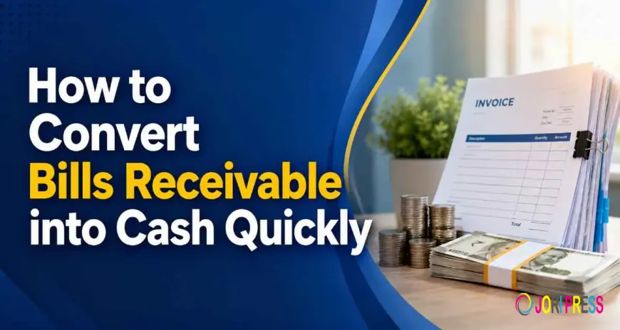How to Convert Bills Receivable into Cash Quickly