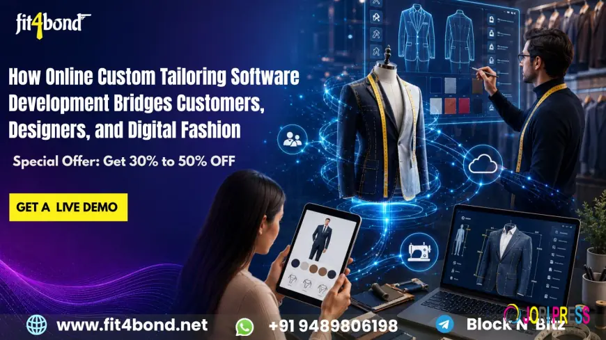 How Online Custom Tailoring Software Development Bridges Customers, Designers, and Digital Fashion