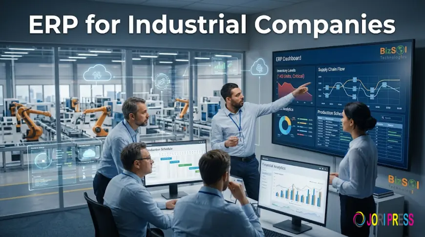 ERP for Industrial Companies: A Complete Framework for Smart Industrial Growth