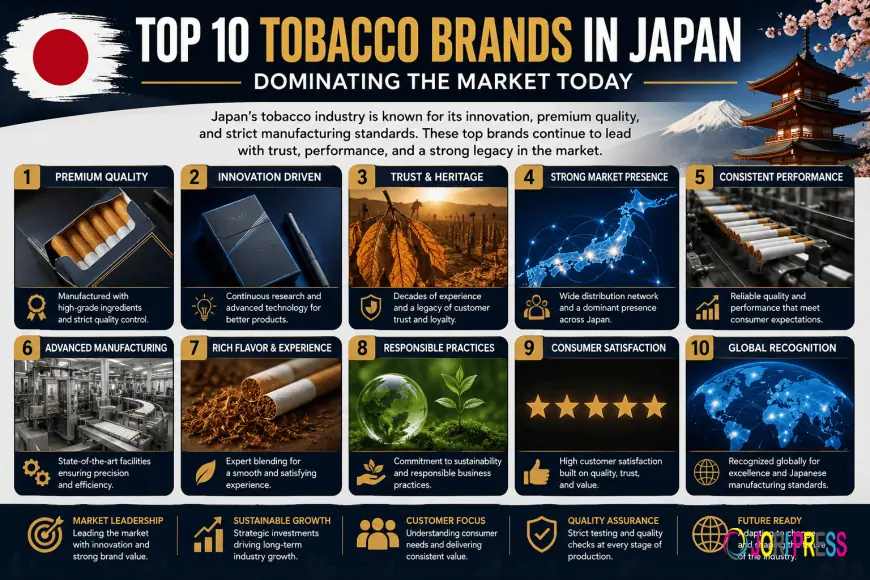Top 10 Tobacco Brands in Japan Powering Success in 2026