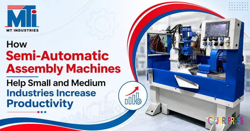 How Semi-Automatic Assembly Machines Help Small and Medium Industries Increase Productivity