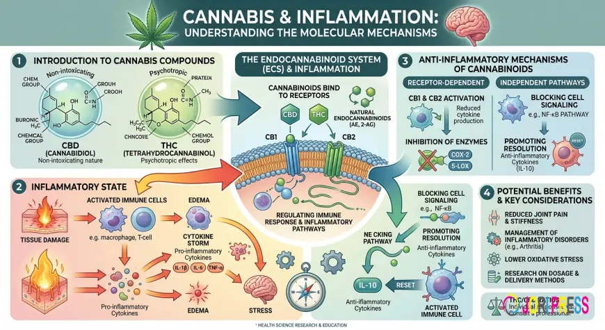 Cannabis and Inflammation: Understanding the Science and Consumer Interest