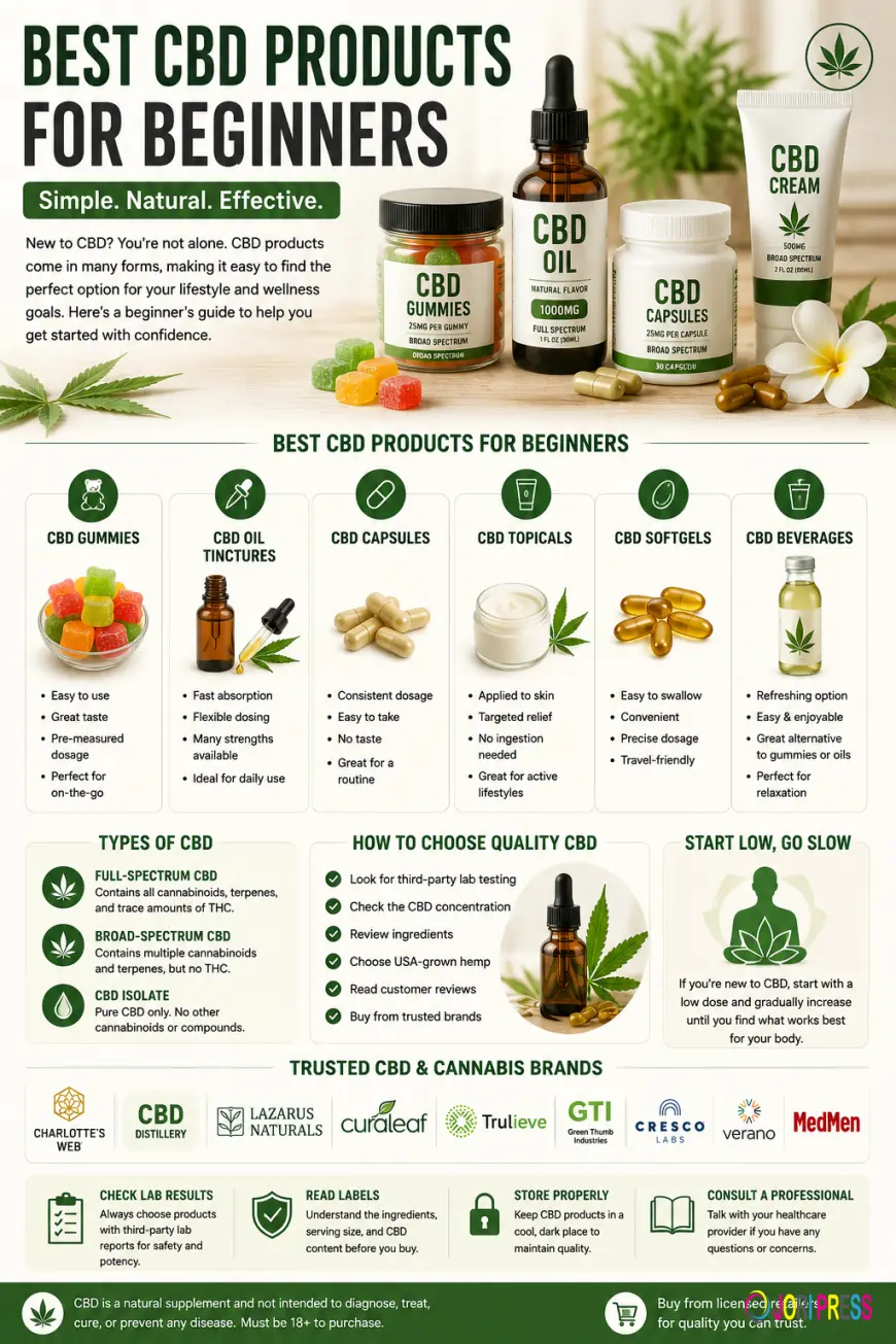 Best CBD Products for Beginners
