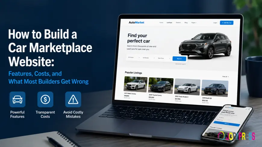 How to Build a Car Marketplace Website: Features, Costs, and What Most Builders Get Wrong