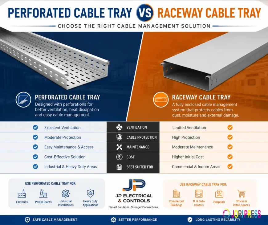 Perforated Cable Tray vs Raceway Cable Tray: Choosing the Right Cable Management Solution