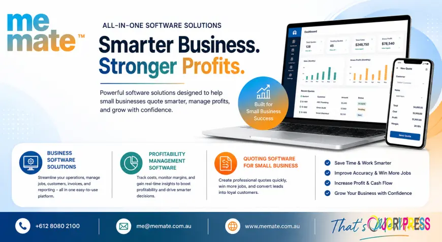 Business Software Solutions That Help Small Businesses Quote Smarter and Improve Profitability