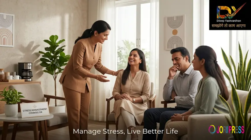 Stress Management Counselor: A Complete Guide to Emotional Balance and Better Living