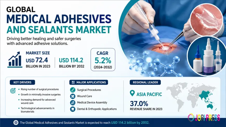 Medical Adhesives And Sealants Market Size : Comprehensive Industry Analysis and Future Outlook