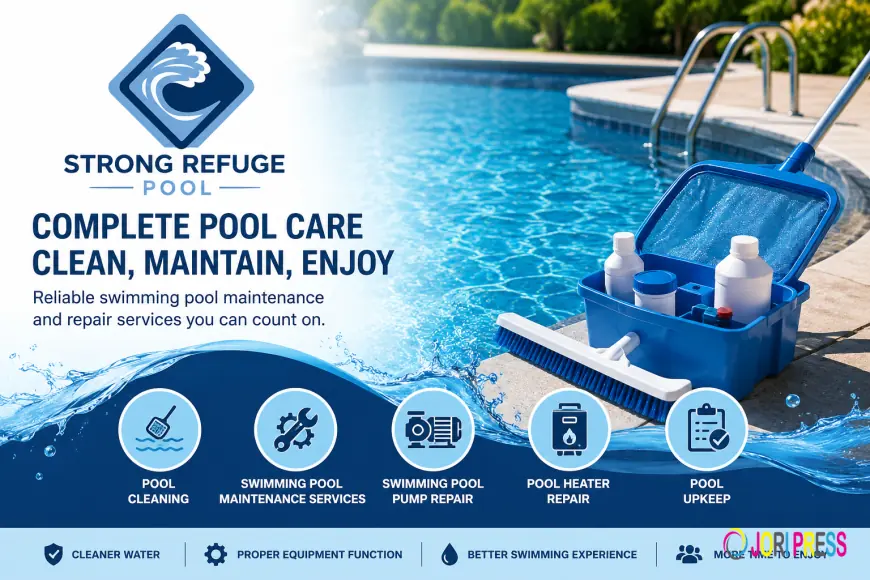 Swimming Pool Pump Repair, Pool Heater Repair, and Complete Pool Upkeep Services