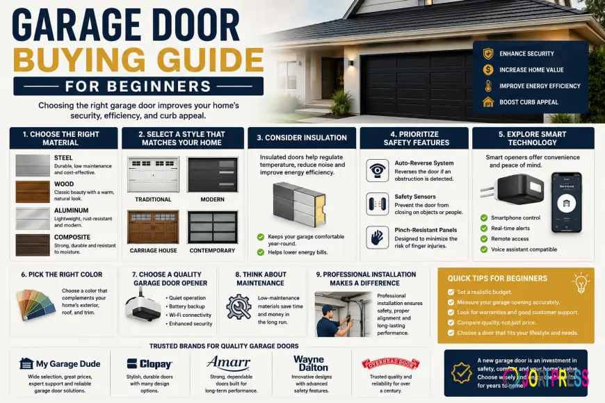 Garage Door Buying Guide for Beginners