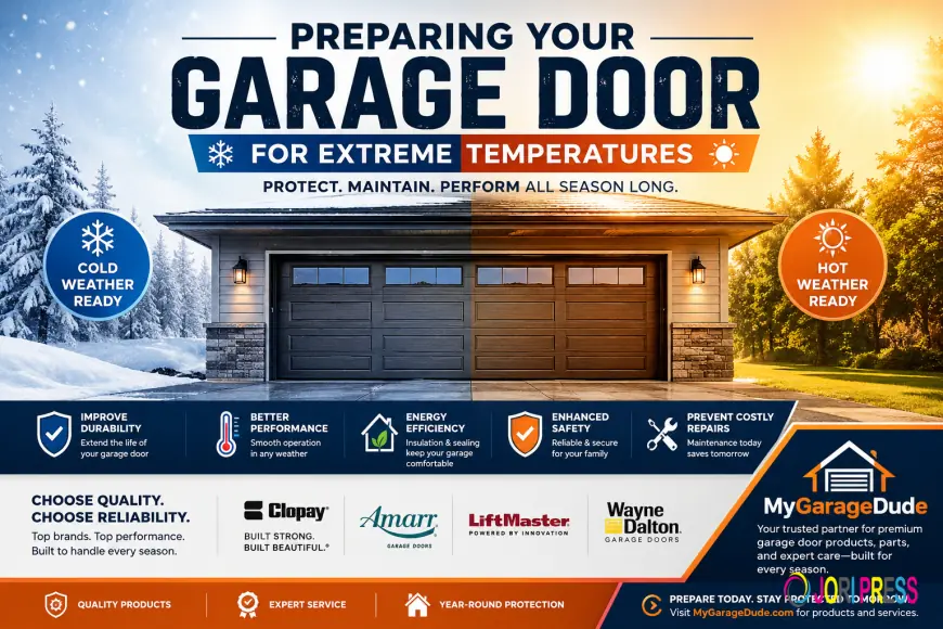 Preparing Your Garage Door for Extreme Temperatures