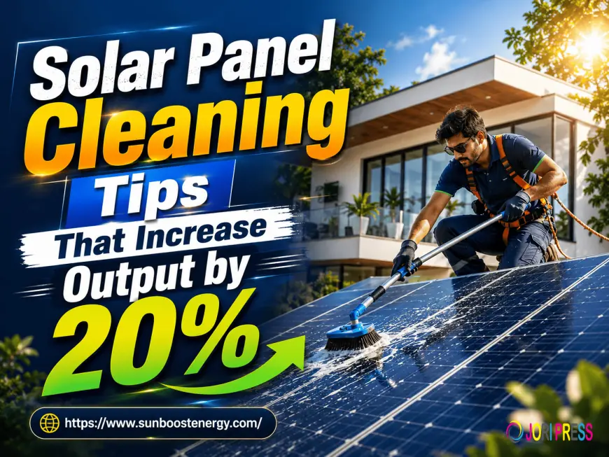 Solar Panel Cleaning Tips That Increase Output by 20%
