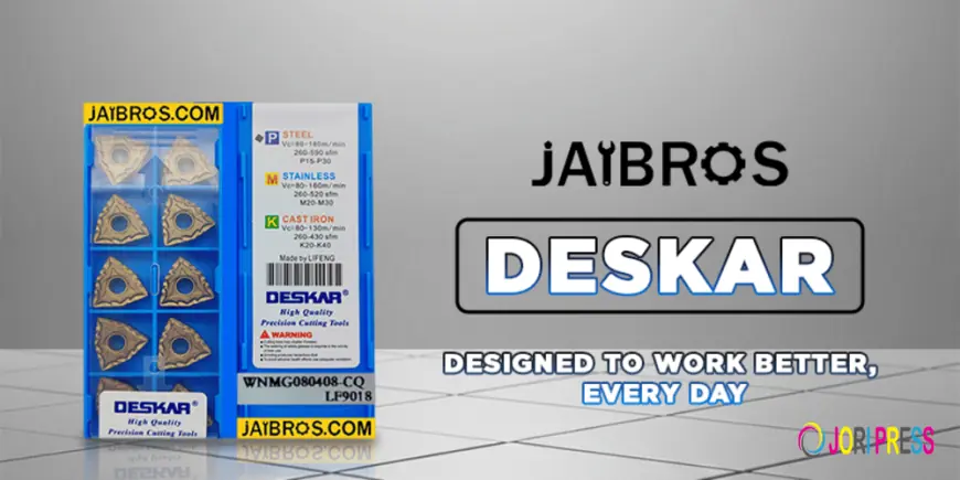 Deskar Inserts for Efficient Metal Removal Operations