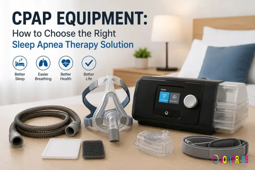 CPAP Equipment: How to Choose the Right Sleep Apnea Therapy Solution