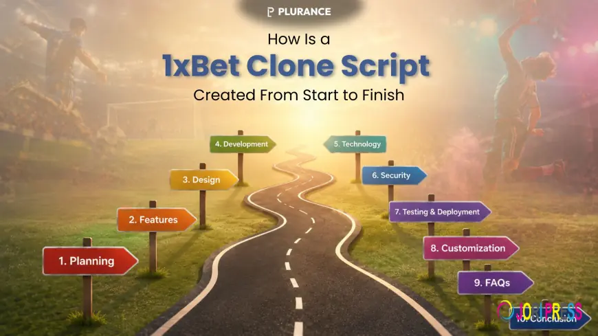 How Is a 1xBet Clone Script Created From Start to Finish?