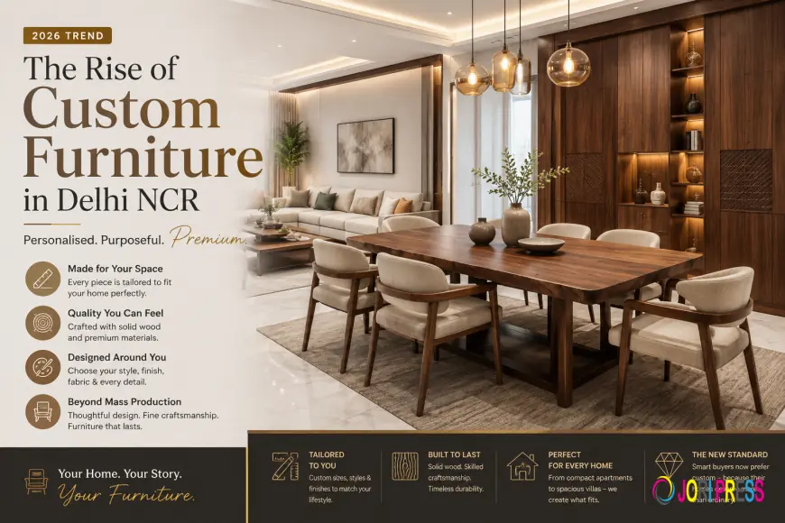 Why More Delhi NCR Homeowners Are Choosing Custom Furniture in 2026