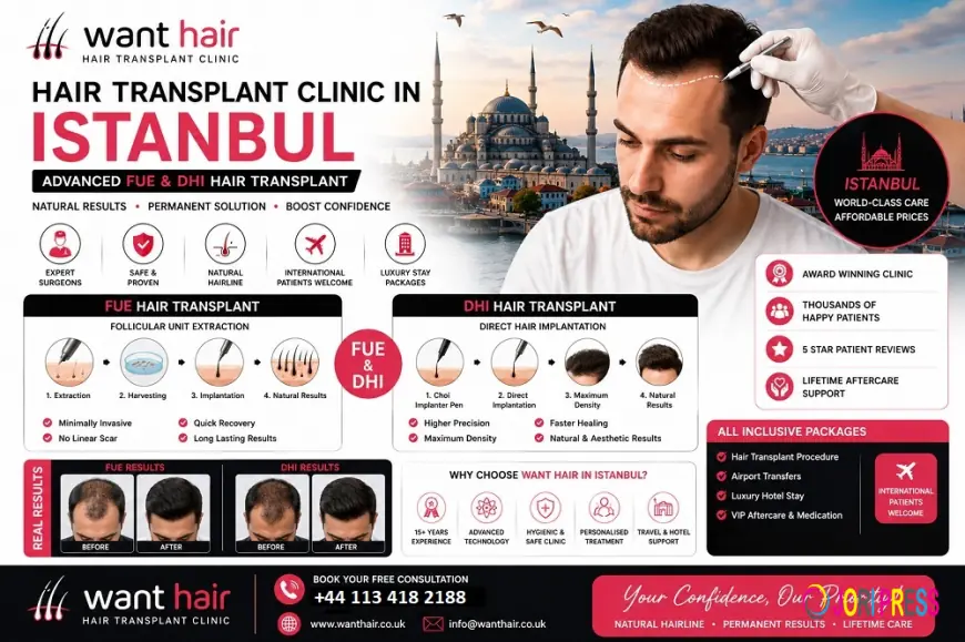 Want Hair Ltd Shares Expert Insights on Achieving Natural Results with Hair Transplant Turkey