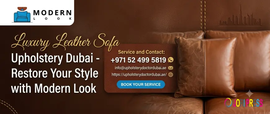 Leather Sofa Upholstery: Restore Style and Comfort with Upholstery Doctor